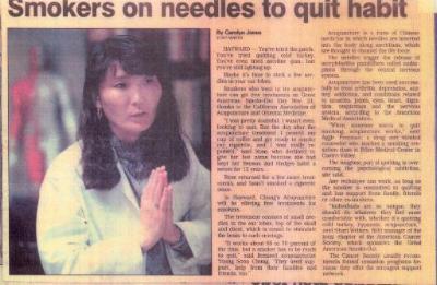 using acupuncture to quit smoking picture